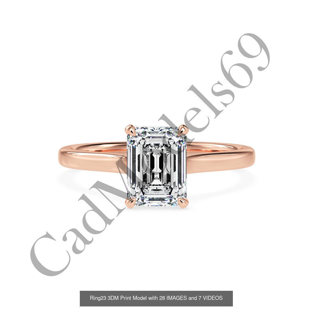 50 rings 3DM with 28 images and 7 videos for each desin 3D Model Collection_48