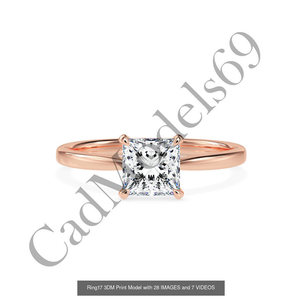 50 rings 3DM with 28 images and 7 videos for each desin 3D Model Collection_36