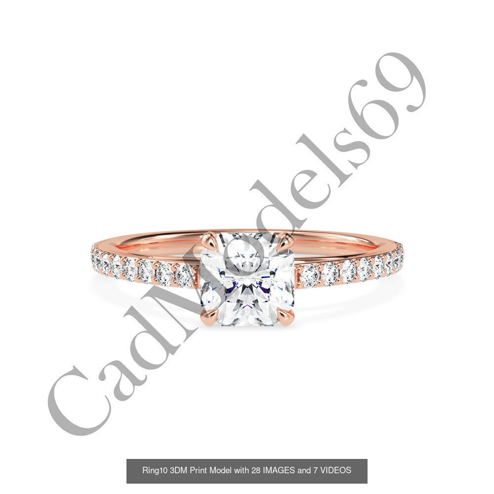 50 rings 3DM with 28 images and 7 videos for each desin 3D Model Collection_22