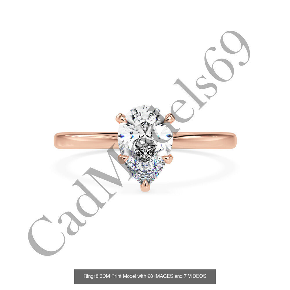 50 rings 3DM with 28 images and 7 videos for each desin 3D Model Collection_38