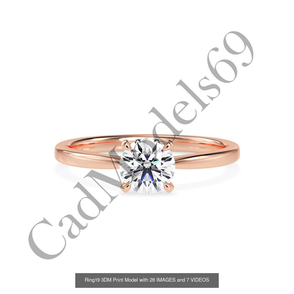 50 rings 3DM with 28 images and 7 videos for each desin 3D Model Collection_40