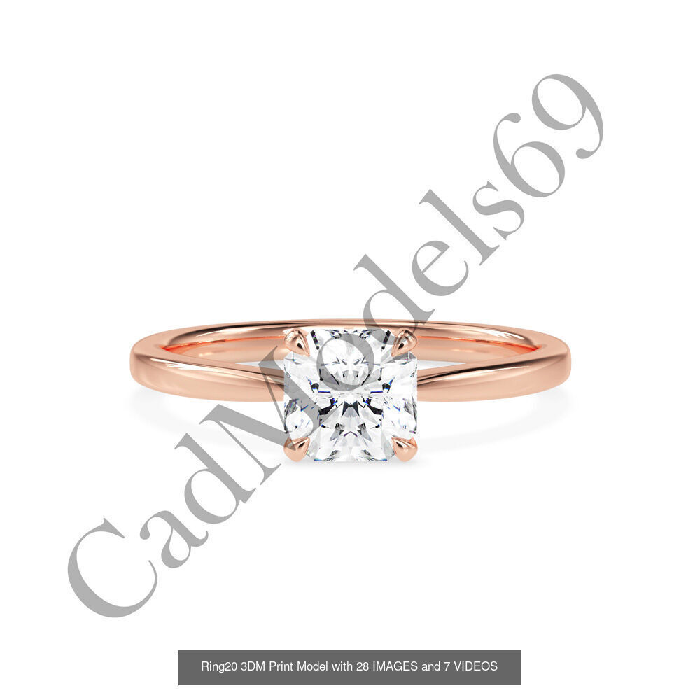 50 rings 3DM with 28 images and 7 videos for each desin 3D Model Collection_42