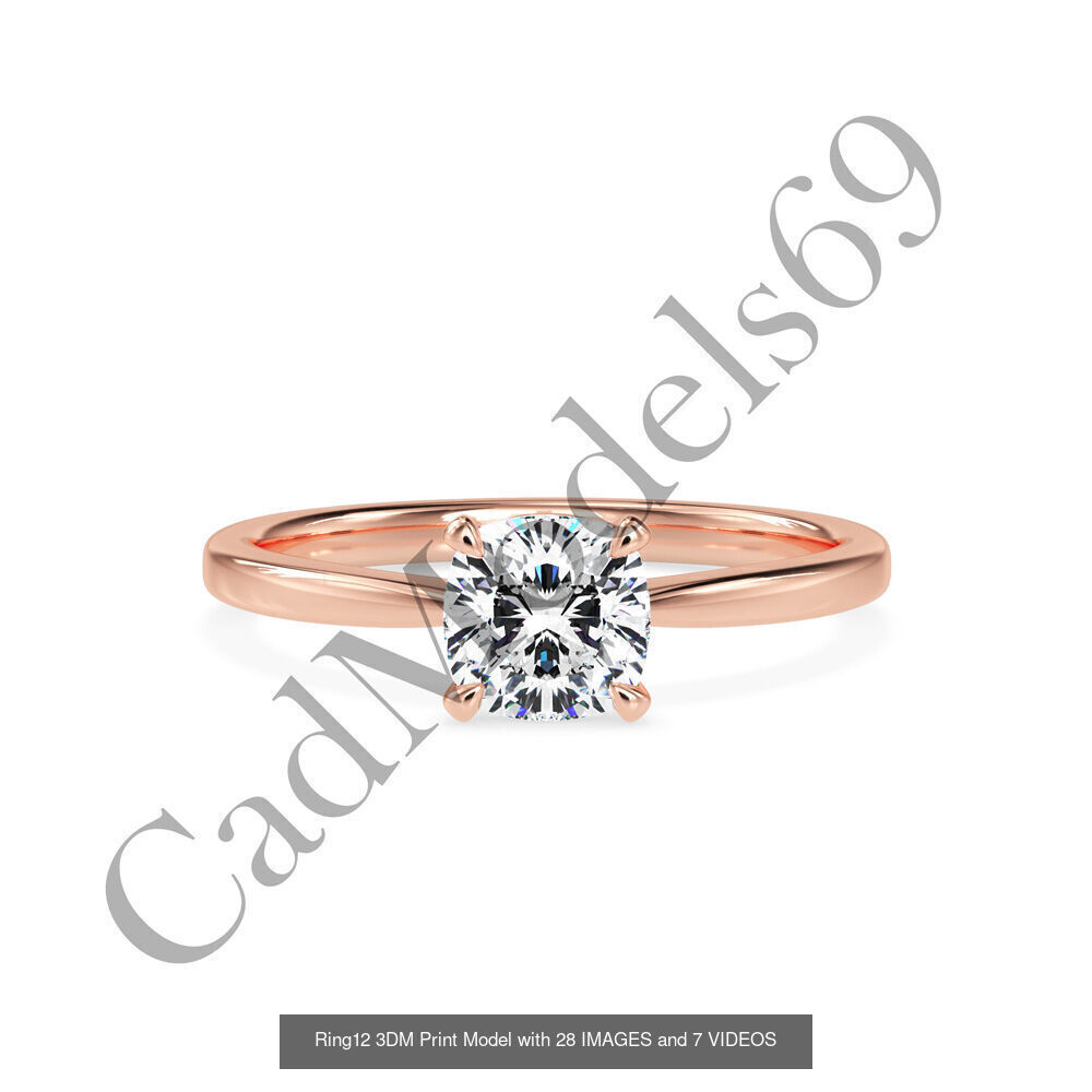 50 rings 3DM with 28 images and 7 videos for each desin 3D Model Collection_26