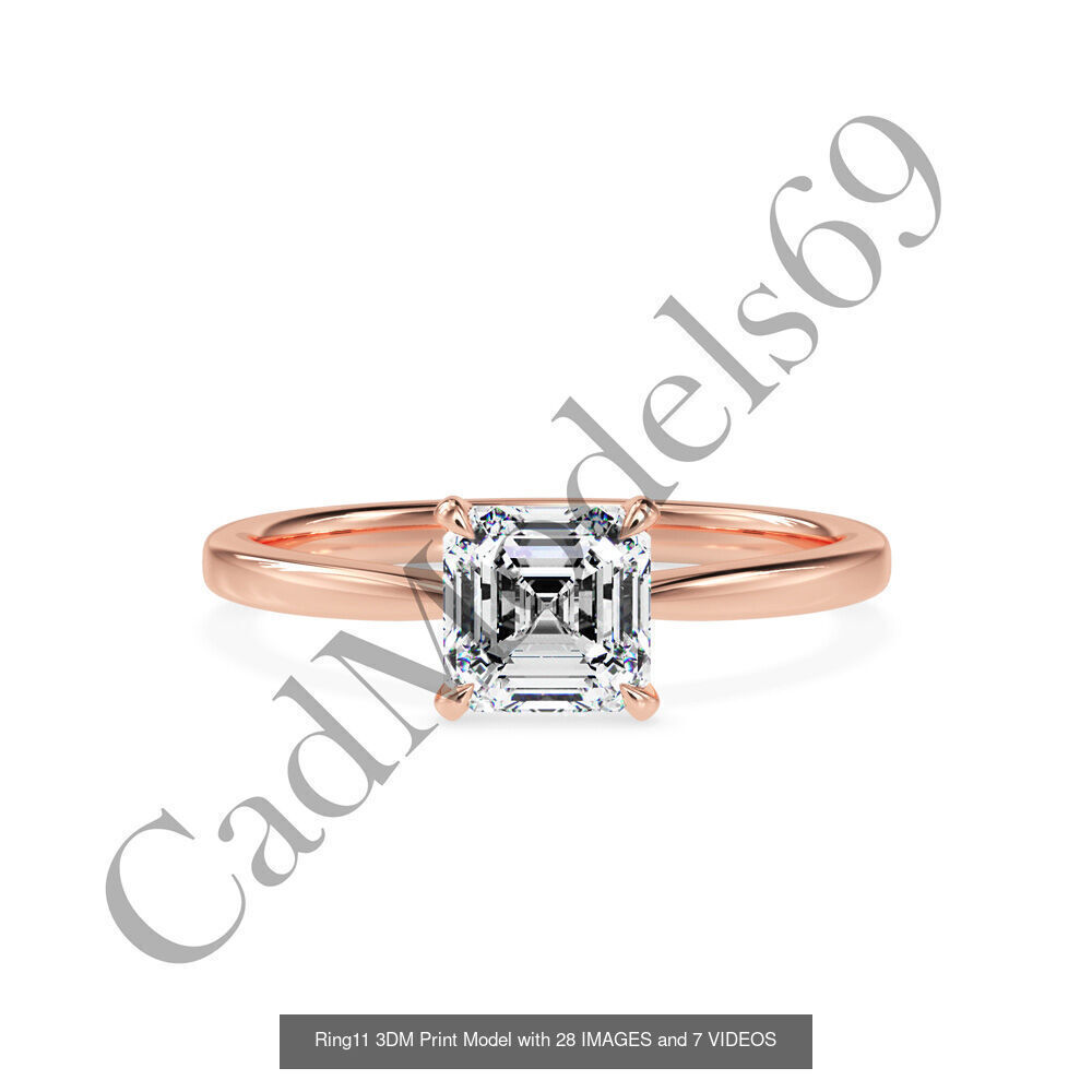 50 rings 3DM with 28 images and 7 videos for each desin 3D Model Collection_24