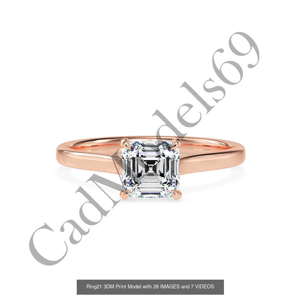 50 rings 3DM with 28 images and 7 videos for each desin 3D Model Collection_44