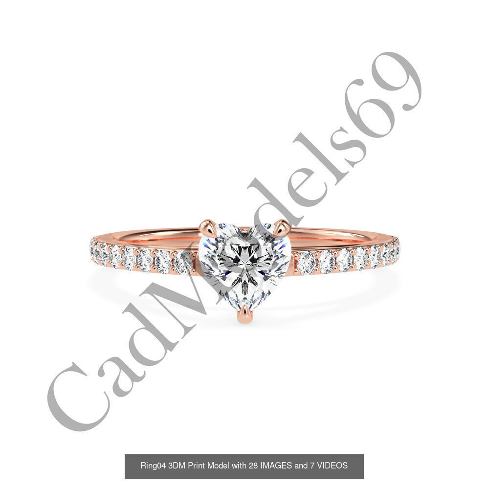 50 rings 3DM with 28 images and 7 videos for each desin 3D Model Collection_10