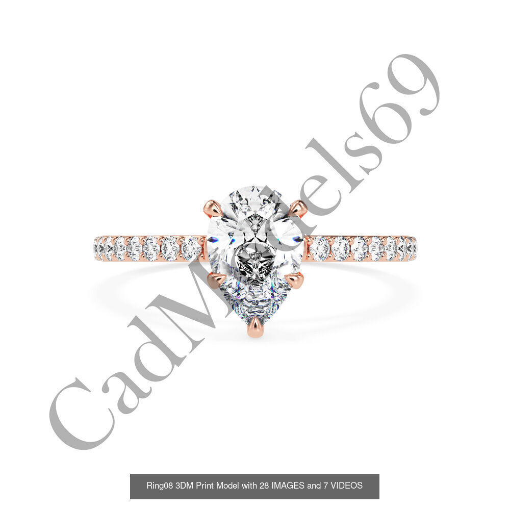 50 rings 3DM with 28 images and 7 videos for each desin 3D Model Collection_18