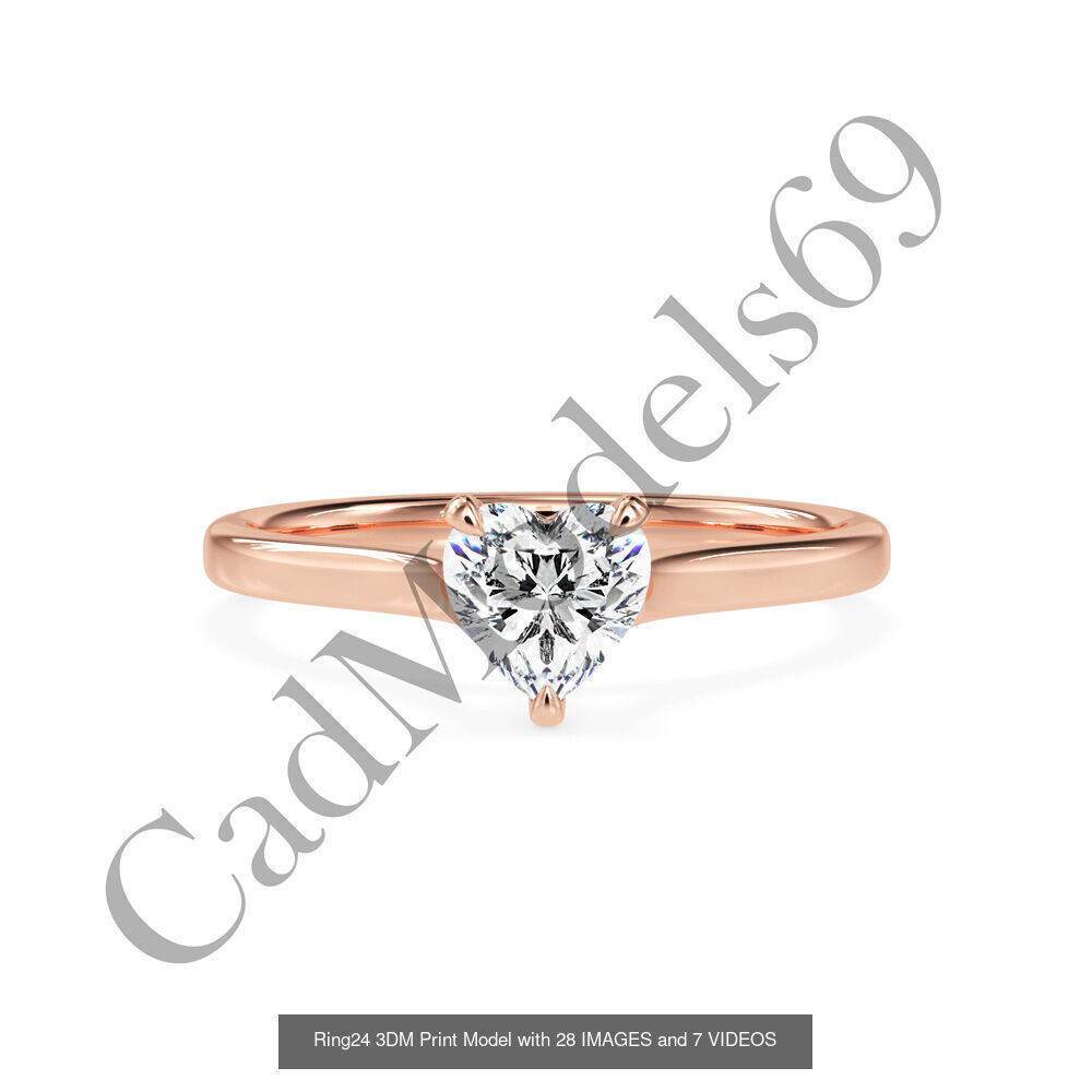 50 rings 3DM with 28 images and 7 videos for each desin 3D Model Collection_50