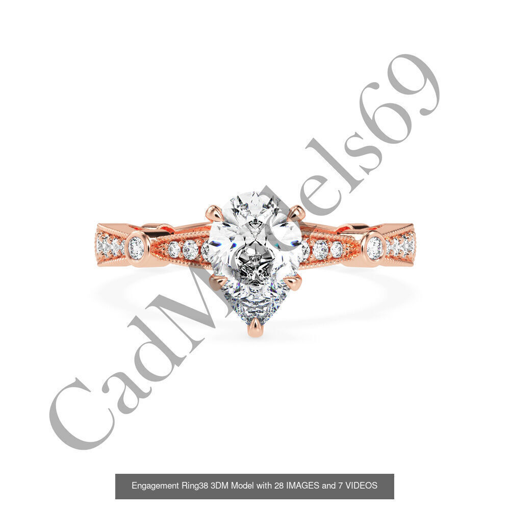 50 rings 3DM with 28 images and 7 videos for each desin 3D Model Collection_69