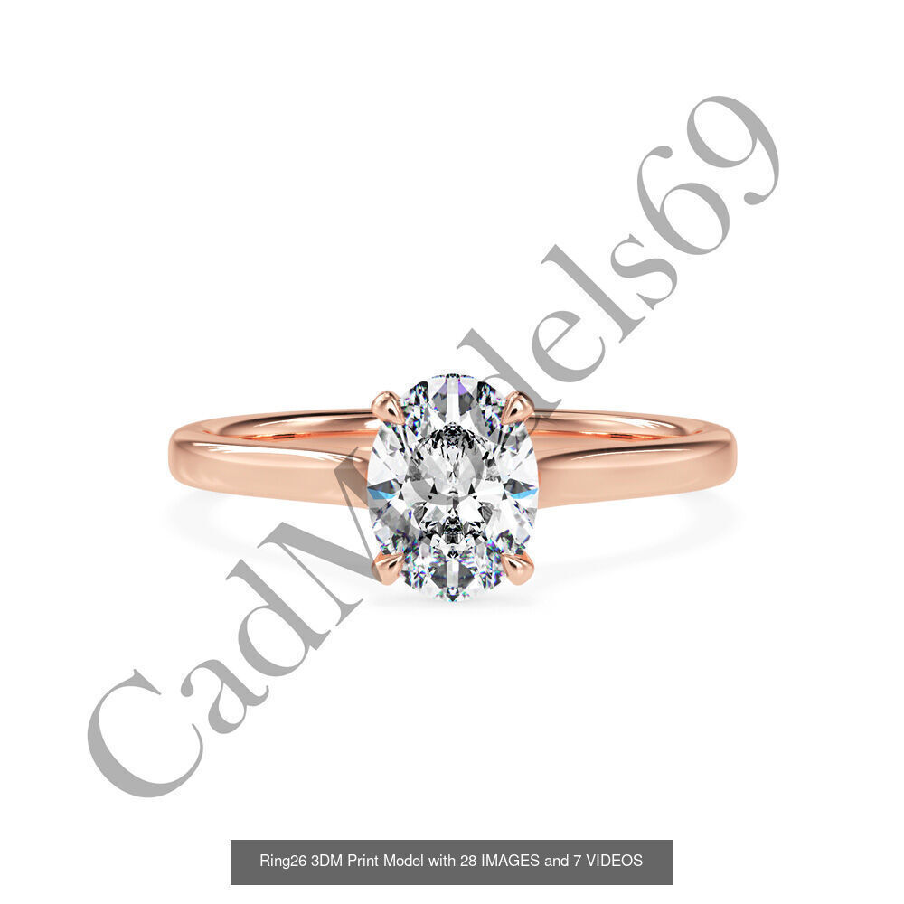 50 rings 3DM with 28 images and 7 videos for each desin 3D Model Collection_54