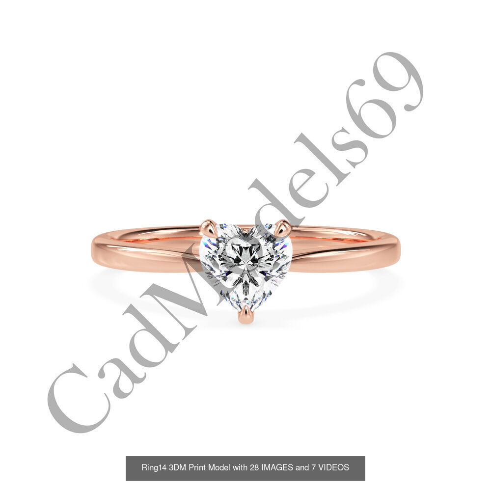 50 rings 3DM with 28 images and 7 videos for each desin 3D Model Collection_30