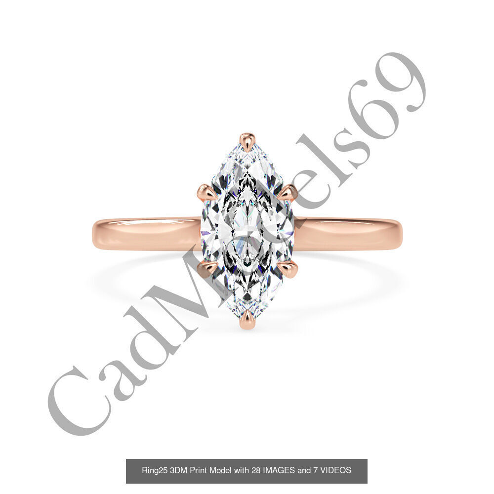 50 rings 3DM with 28 images and 7 videos for each desin 3D Model Collection_52