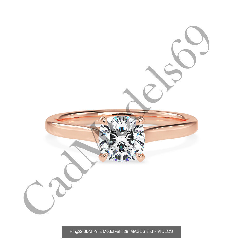 50 rings 3DM with 28 images and 7 videos for each desin 3D Model Collection_46