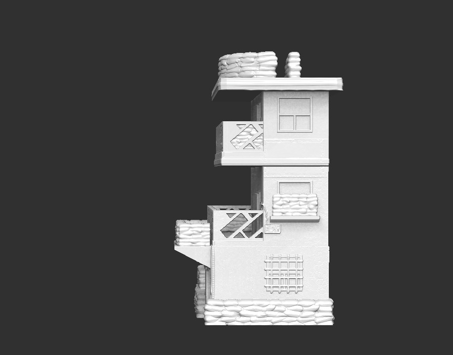 Modern Military Command Post  Tactical HQ  3D print model_11