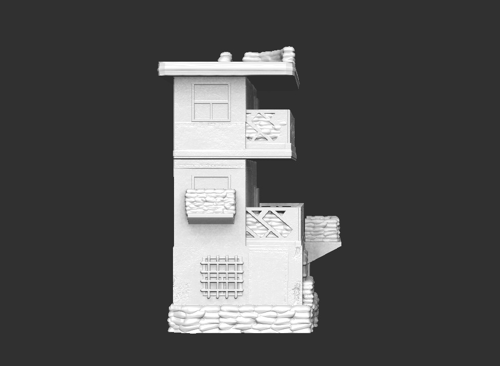 Modern Military Command Post  Tactical HQ  3D print model_13