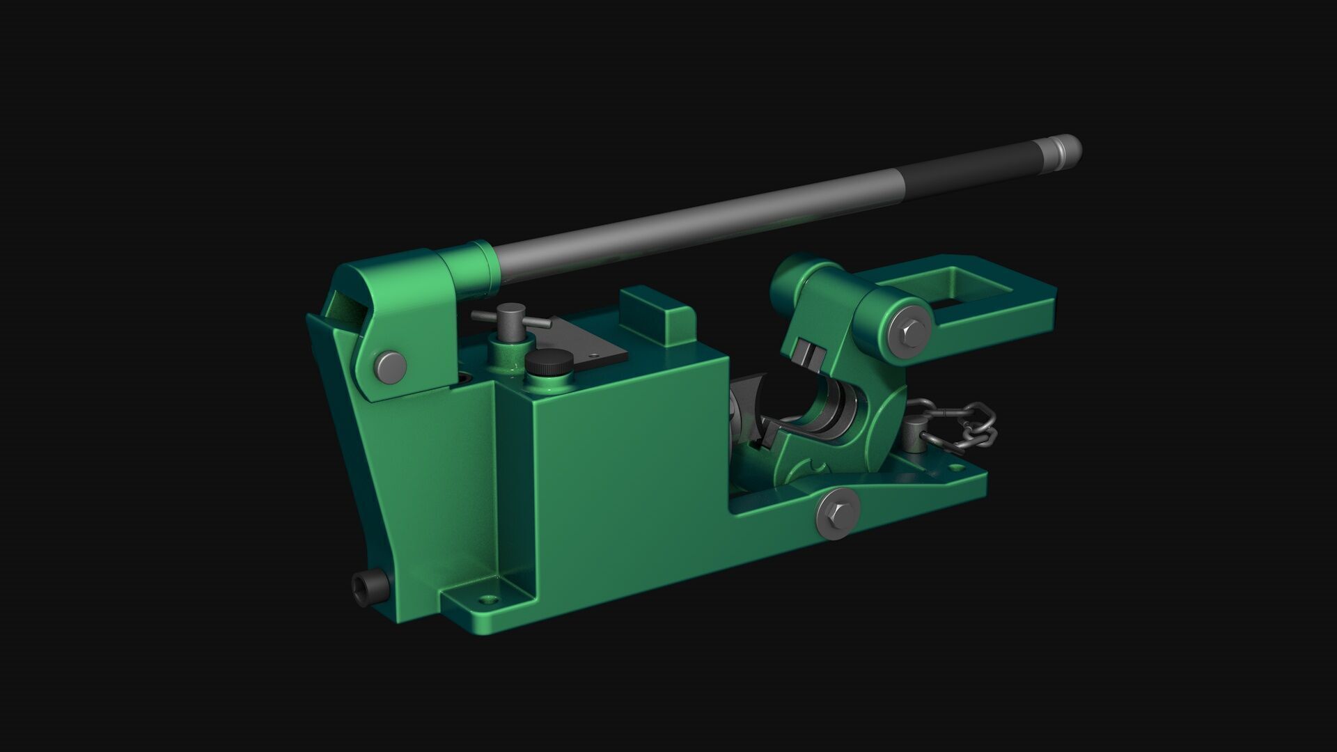 Cable cutter 3D model_1