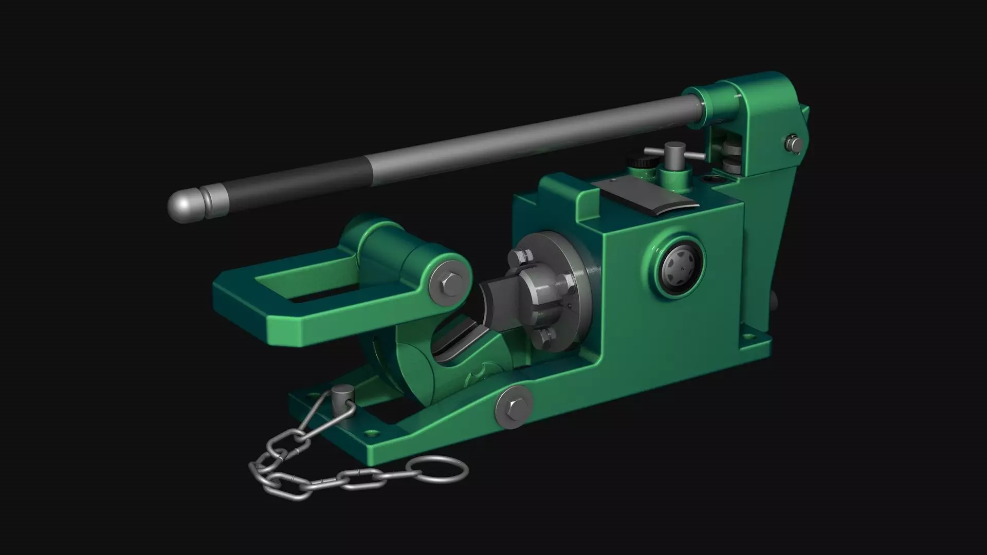 Cable cutter 3D model_0