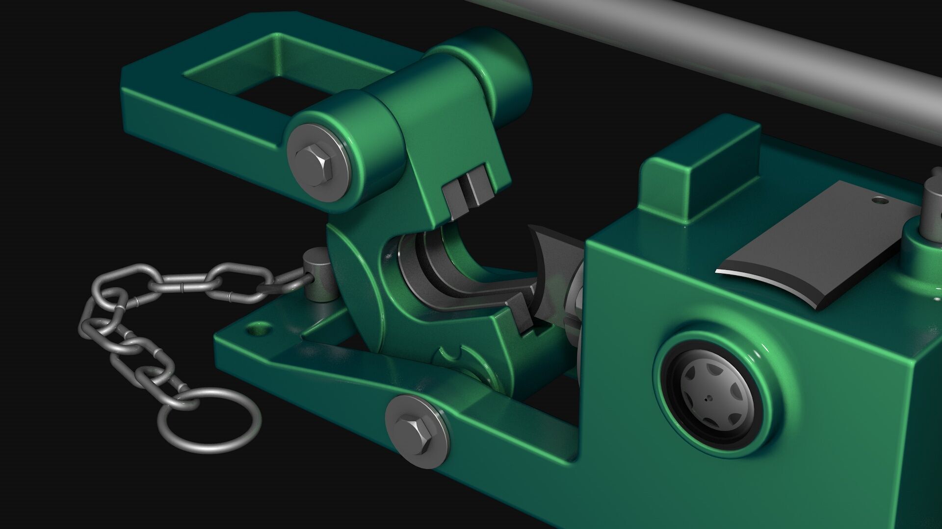 Cable cutter 3D model_3