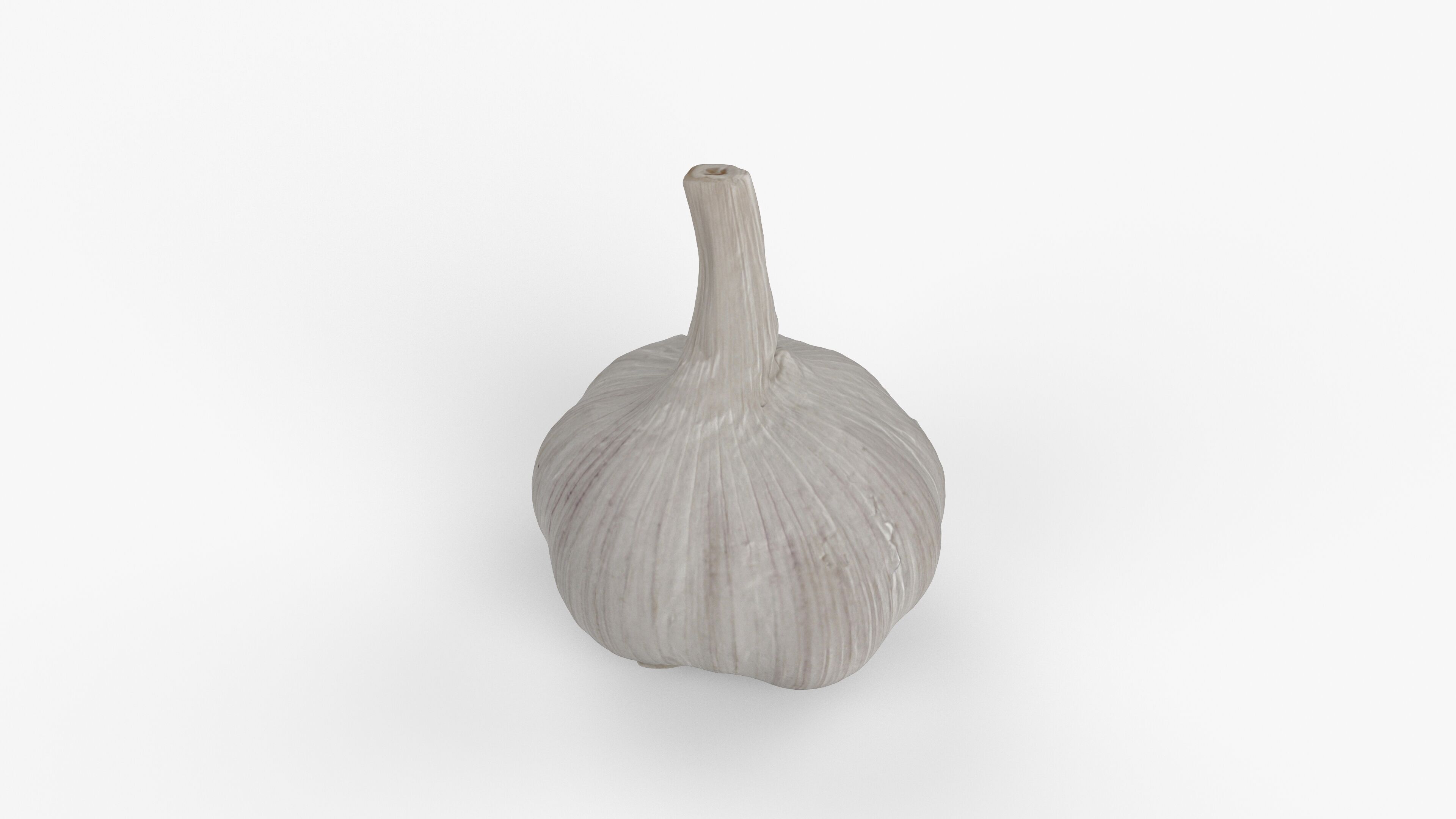 Photorealistic 3D scan of garlic Low-poly 3D model_14
