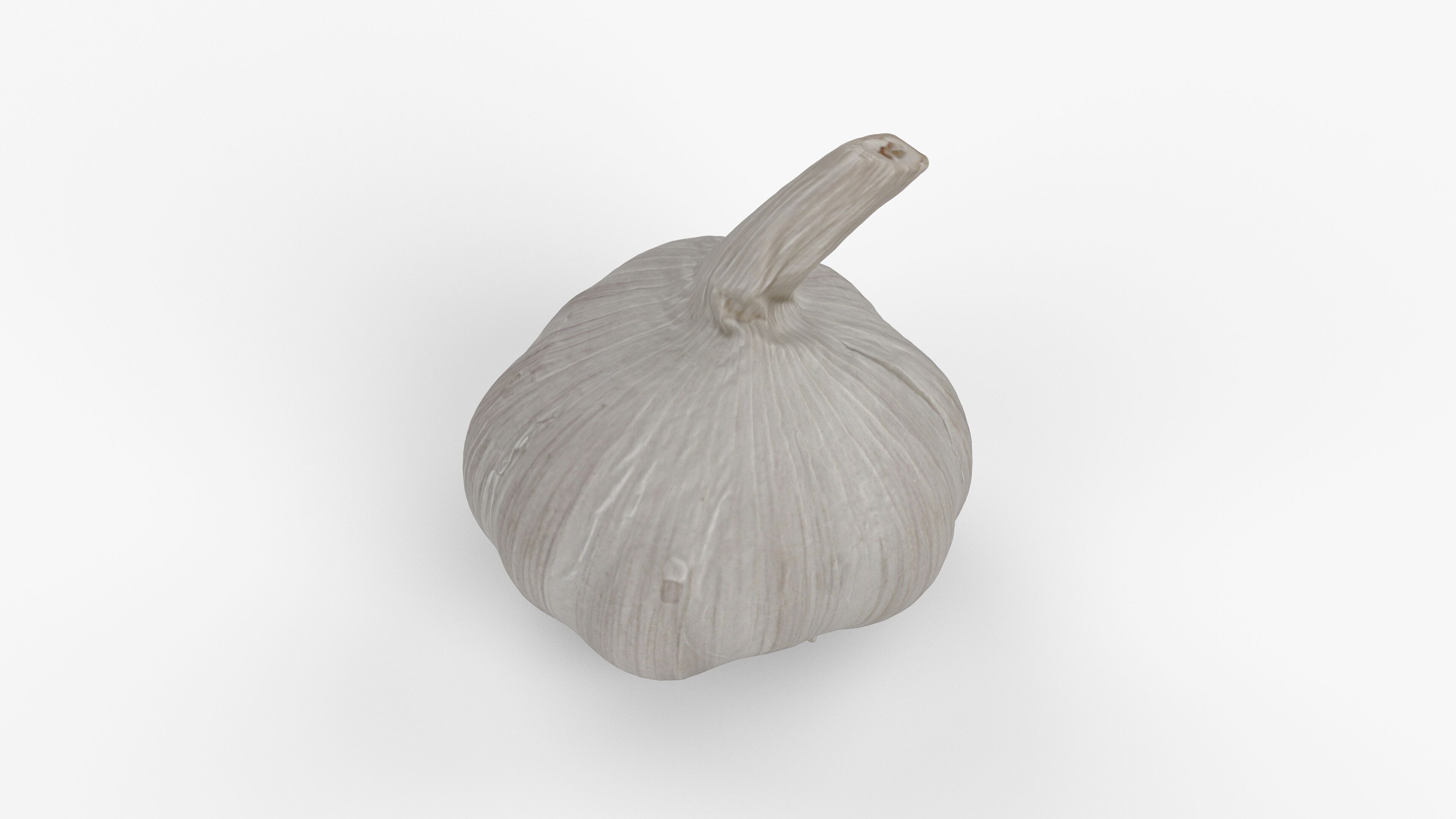 Photorealistic 3D scan of garlic Low-poly 3D model_9
