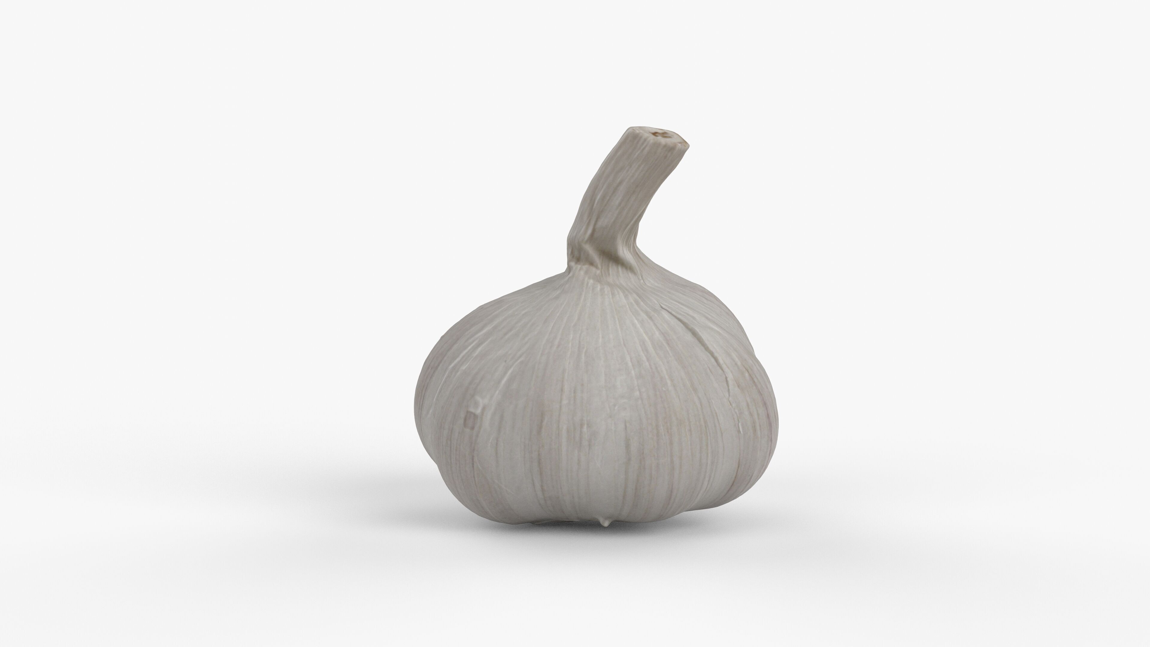 Photorealistic 3D scan of garlic Low-poly 3D model_7