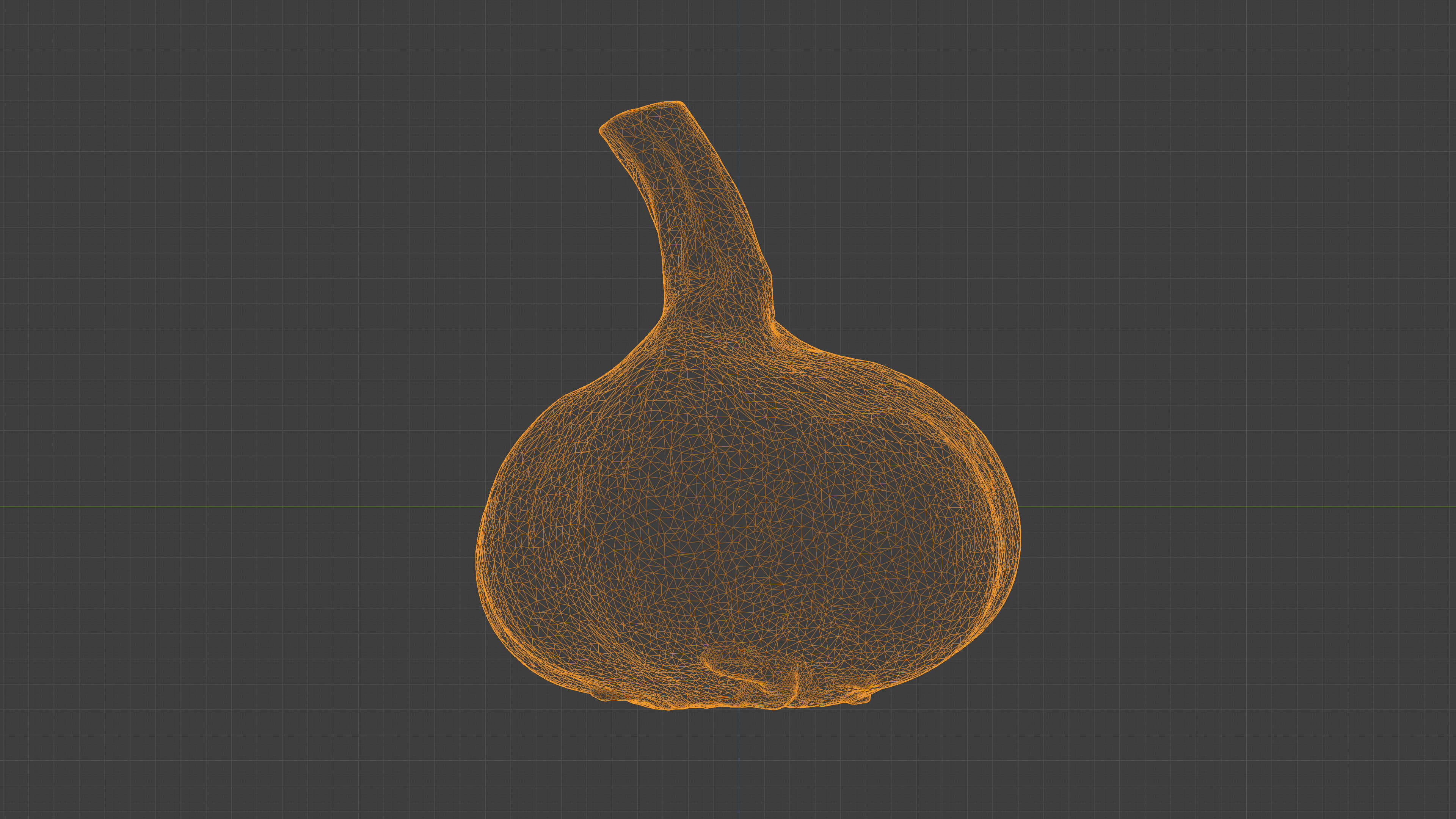 Photorealistic 3D scan of garlic Low-poly 3D model_20