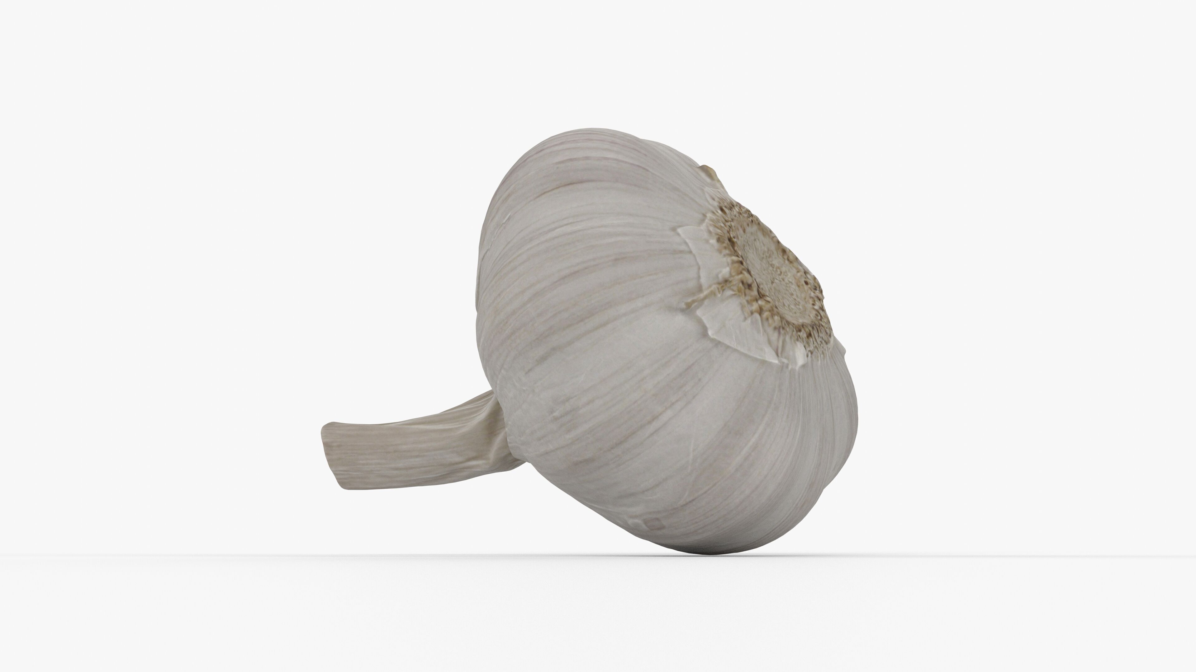 Photorealistic 3D scan of garlic Low-poly 3D model_10