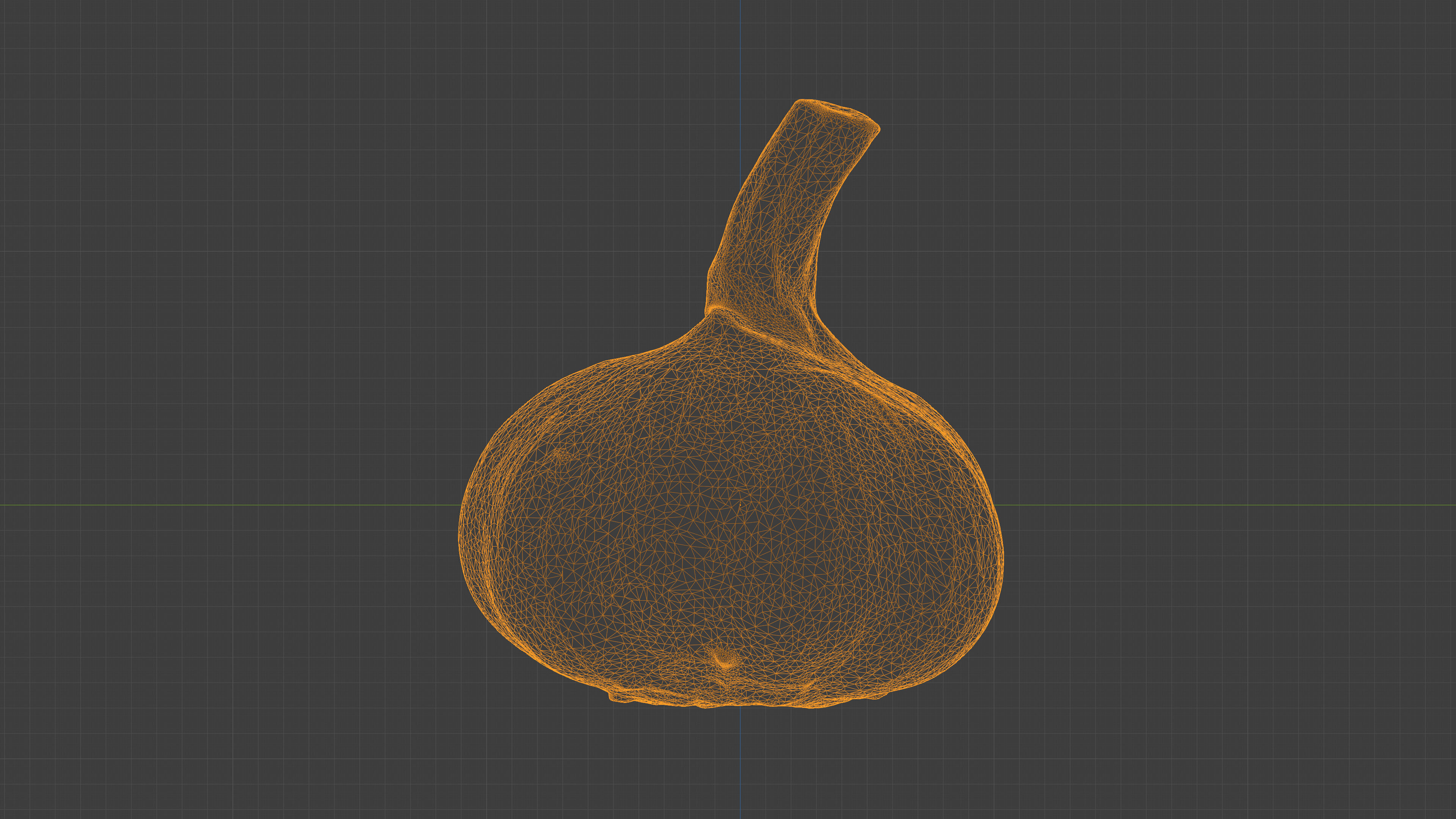 Photorealistic 3D scan of garlic Low-poly 3D model_21