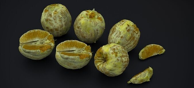 PEEL ORANGE 2024 3D model 3