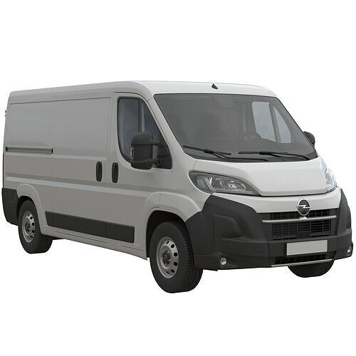 2024 Opel Movano  L2H1 Detailed interior 3D model