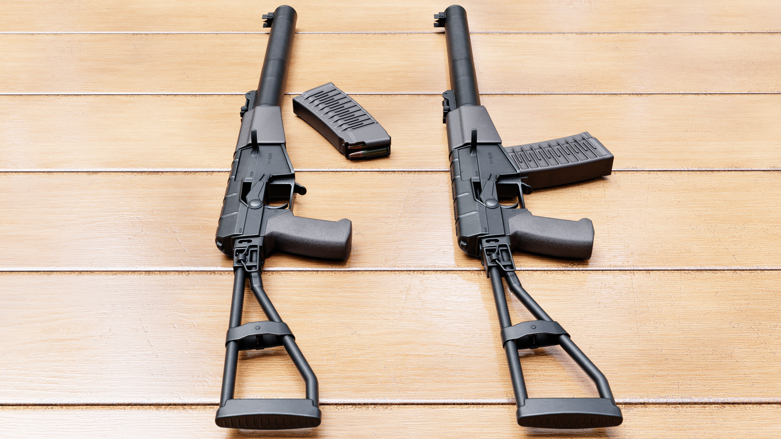 AS VAL rifle 3D model_12