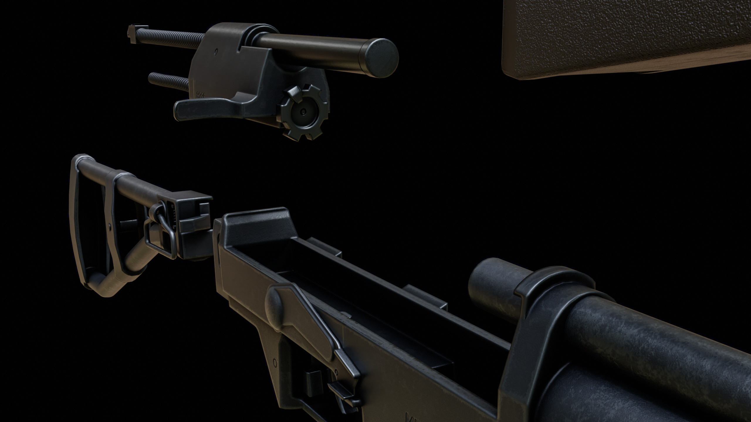 AS VAL rifle 3D model_22