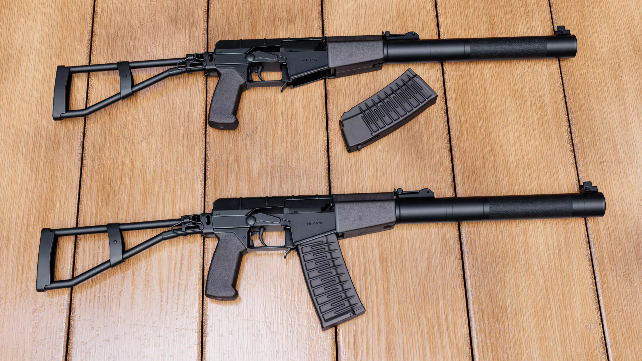 AS VAL rifle 3D model_0