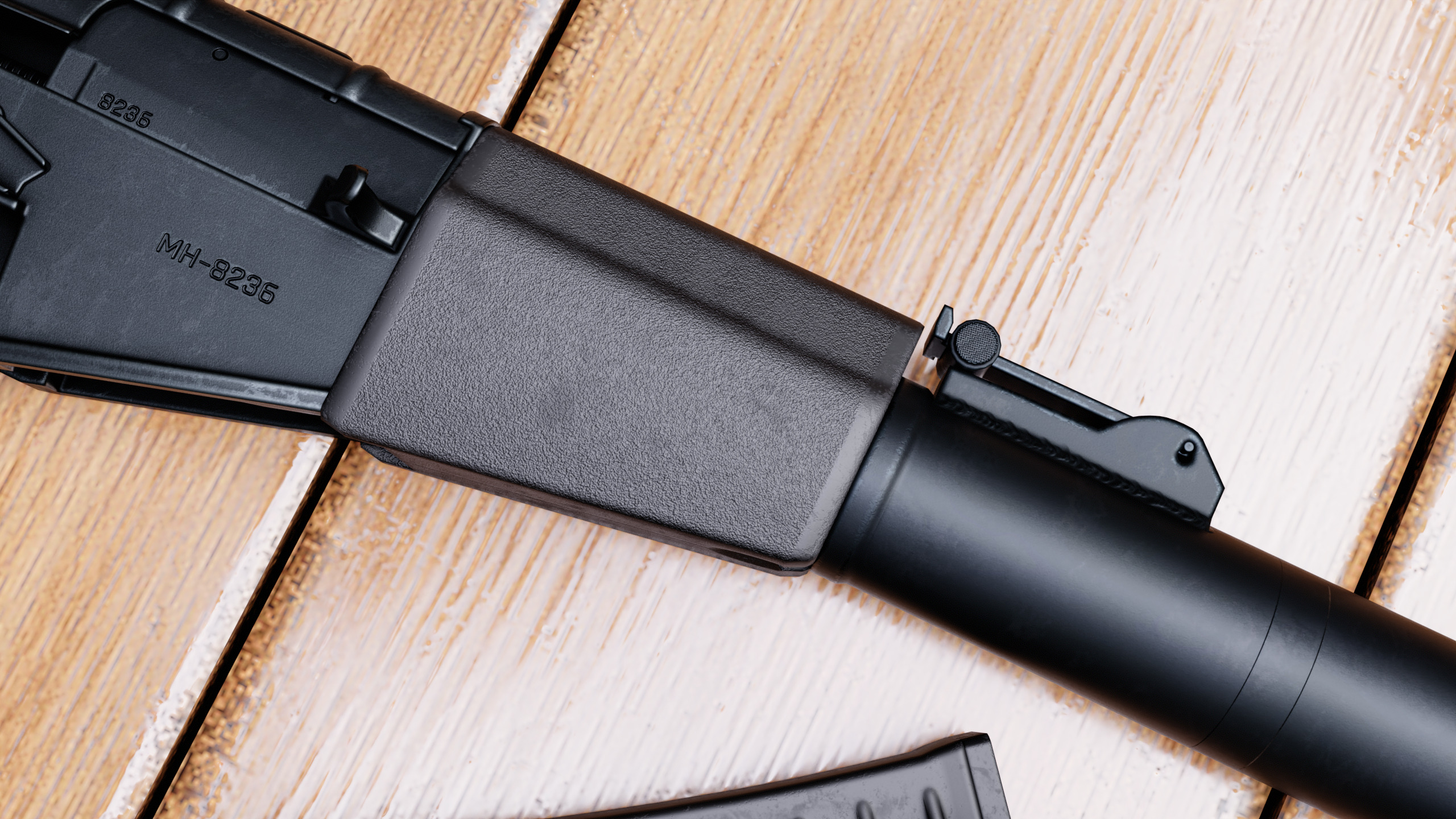 AS VAL rifle 3D model_6