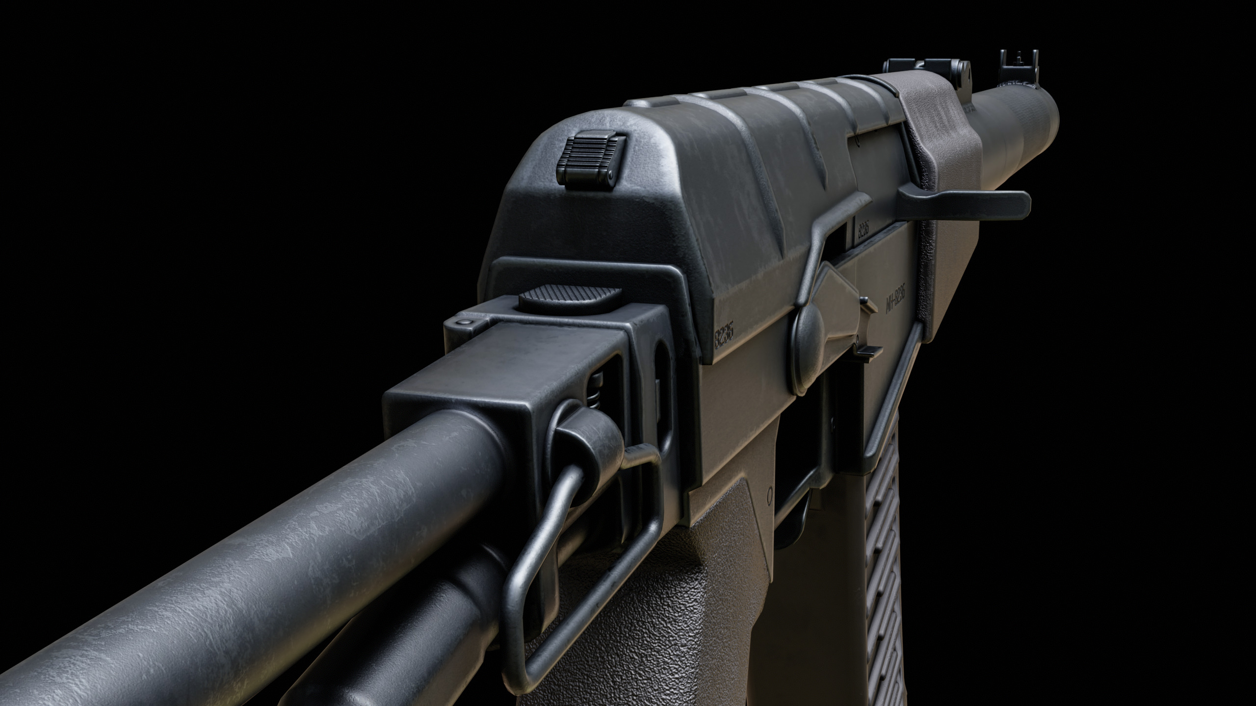 AS VAL rifle 3D model_18