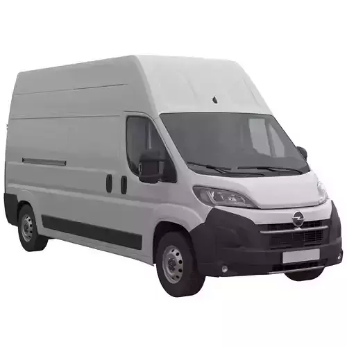 2024 Opel Movano  L3H3 Detailed interior 3D model
