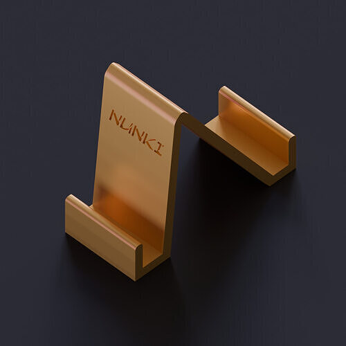 NUNKI CELL PHONE HOLDER Free 3D print model