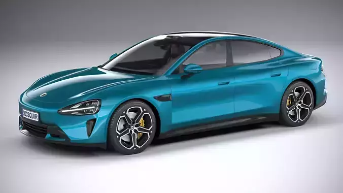 Xiaomi SU7 2025 3D model