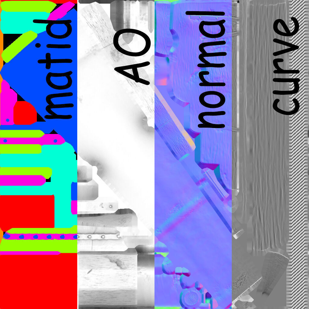 Low poly 3D model of an 18th century naval cannon Low-poly 3D model_10