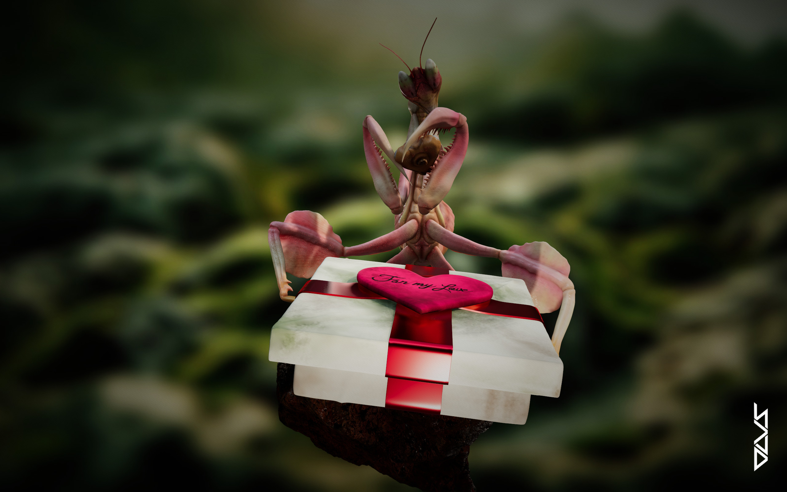 FOR MY LOVE San Valentino 2025 3D print model_5