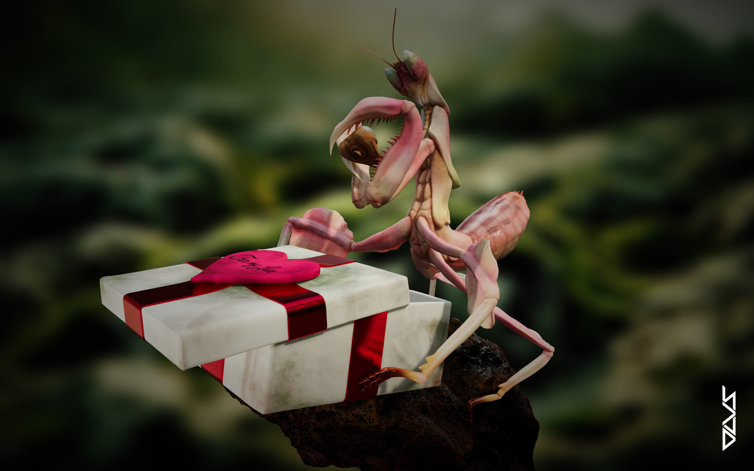 FOR MY LOVE San Valentino 2025 3D print model_6