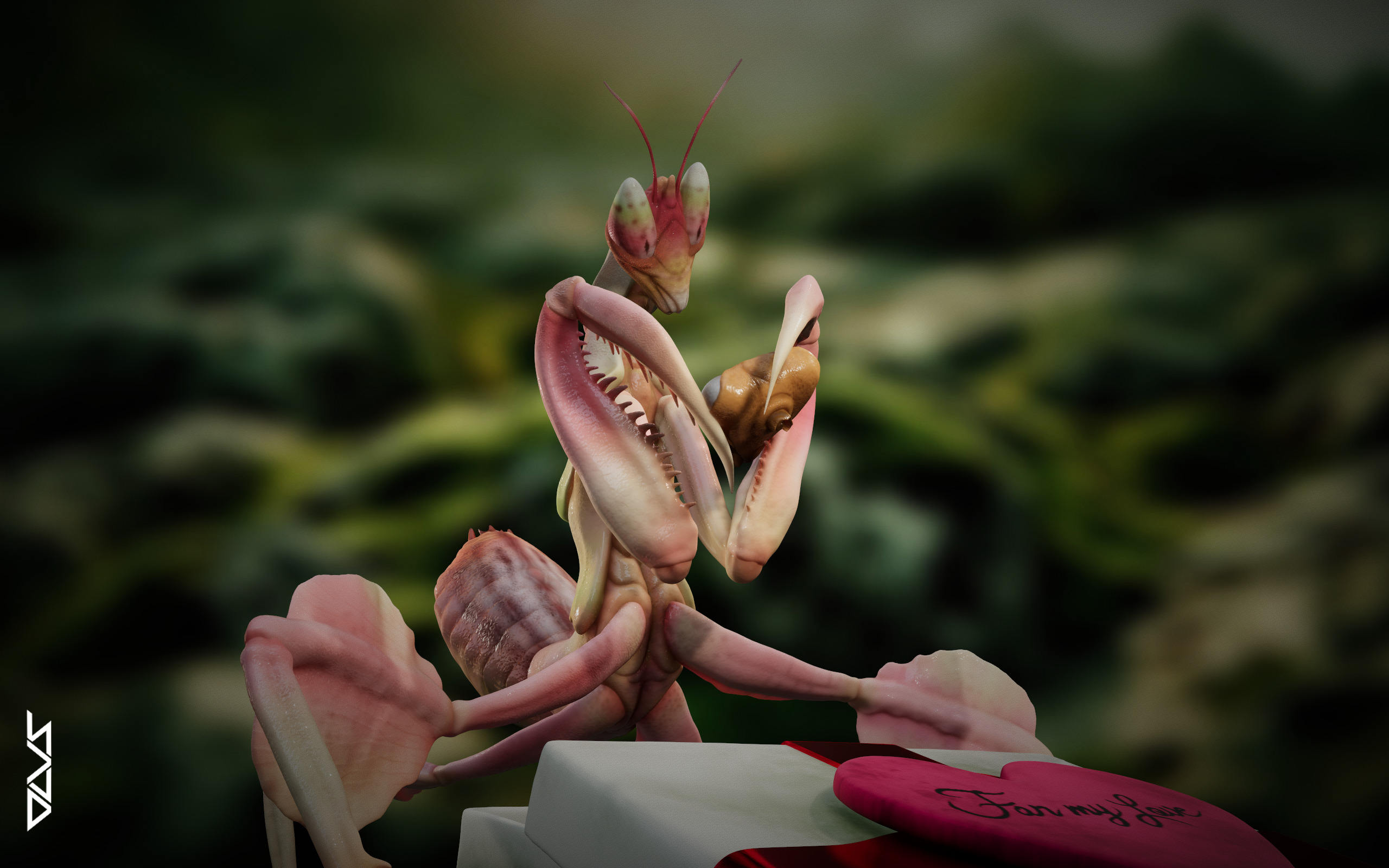 FOR MY LOVE San Valentino 2025 3D print model_3