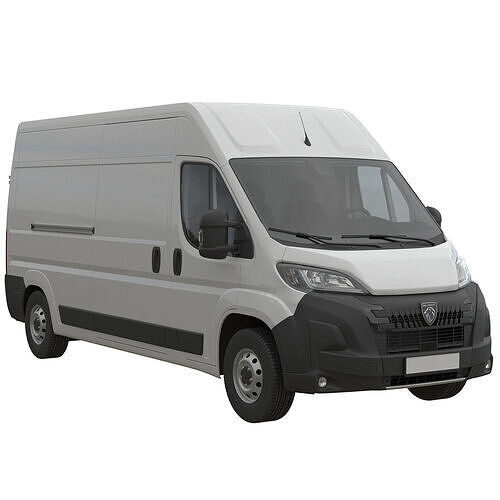 2024 Peugeot BOXER  L3H2 Detailed interior 3D model