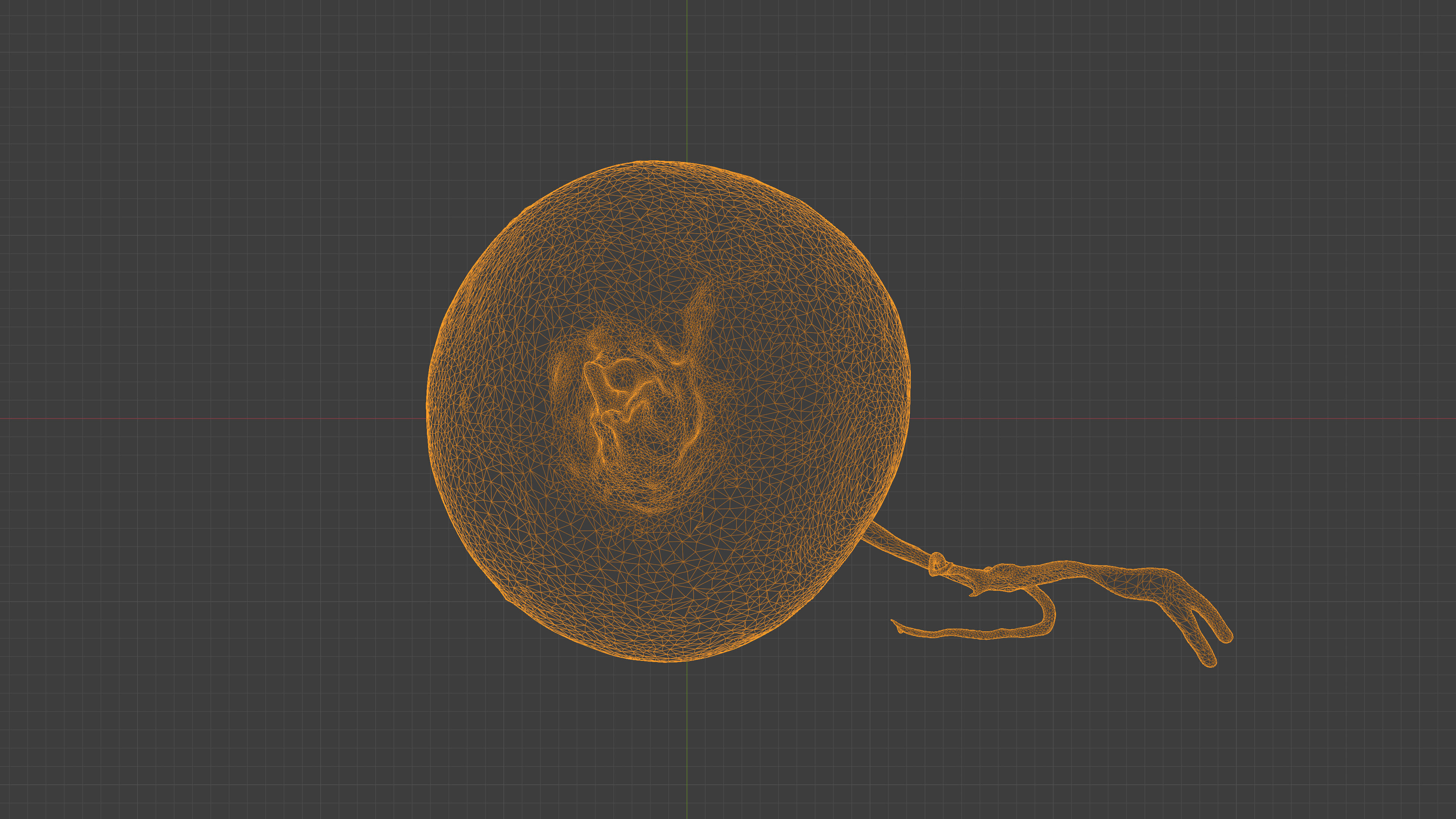 Photorealistic 3D scan of pink radish Low-poly 3D model_22