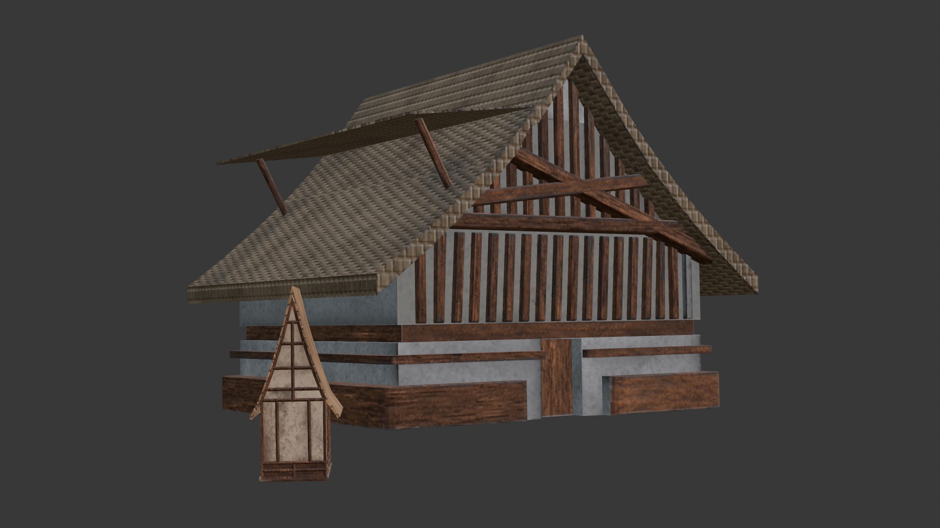 3D Fantasy House 3D Model Collection_14