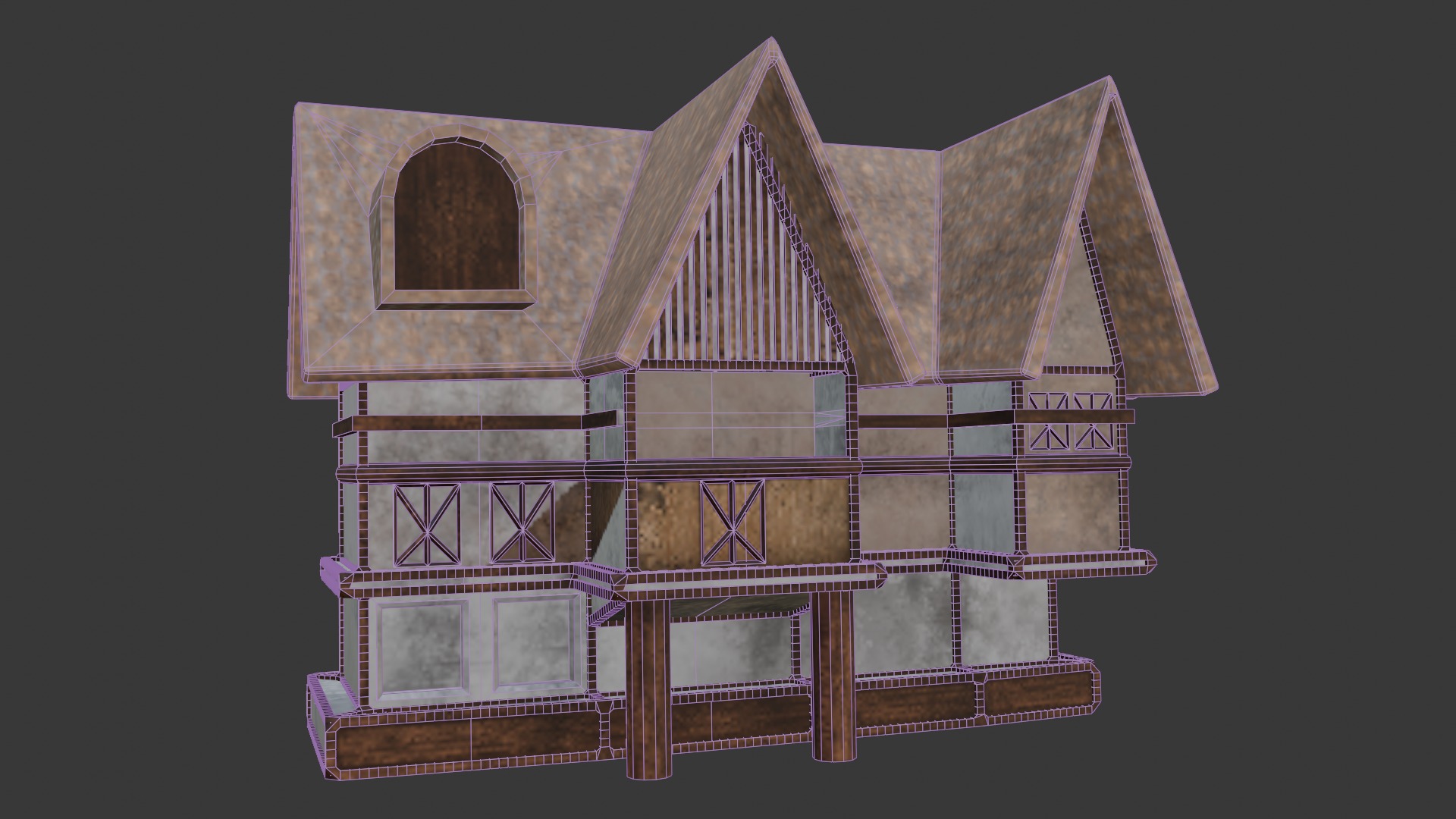 3D Fantasy House 3D Model Collection_20