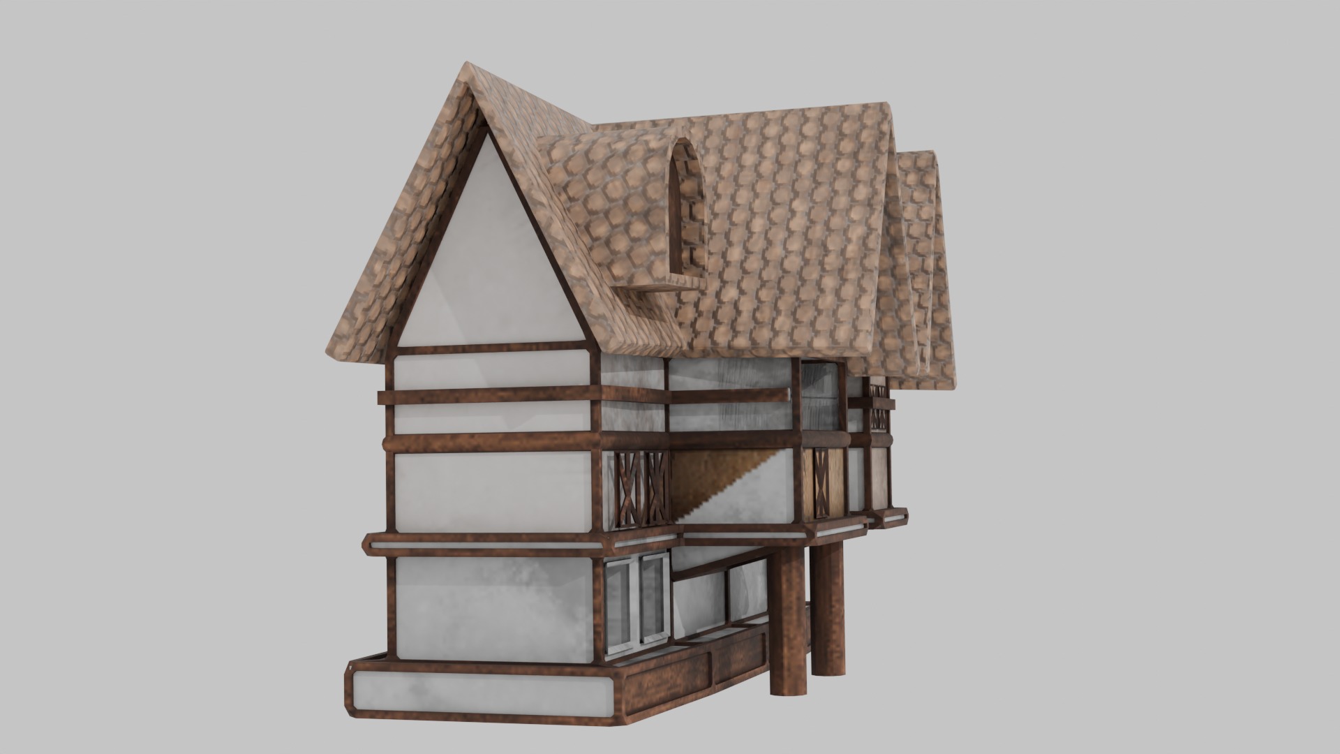 3D Fantasy House 3D Model Collection_21