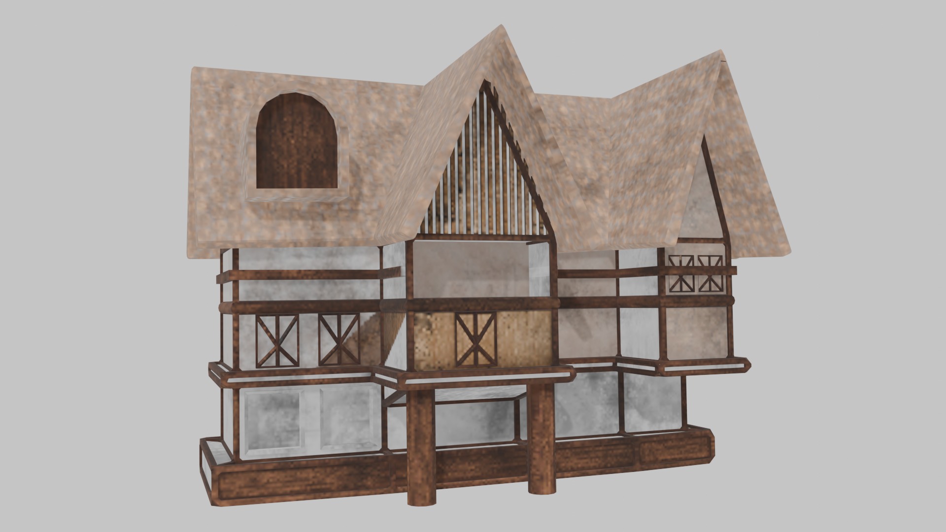 3D Fantasy House 3D Model Collection_19