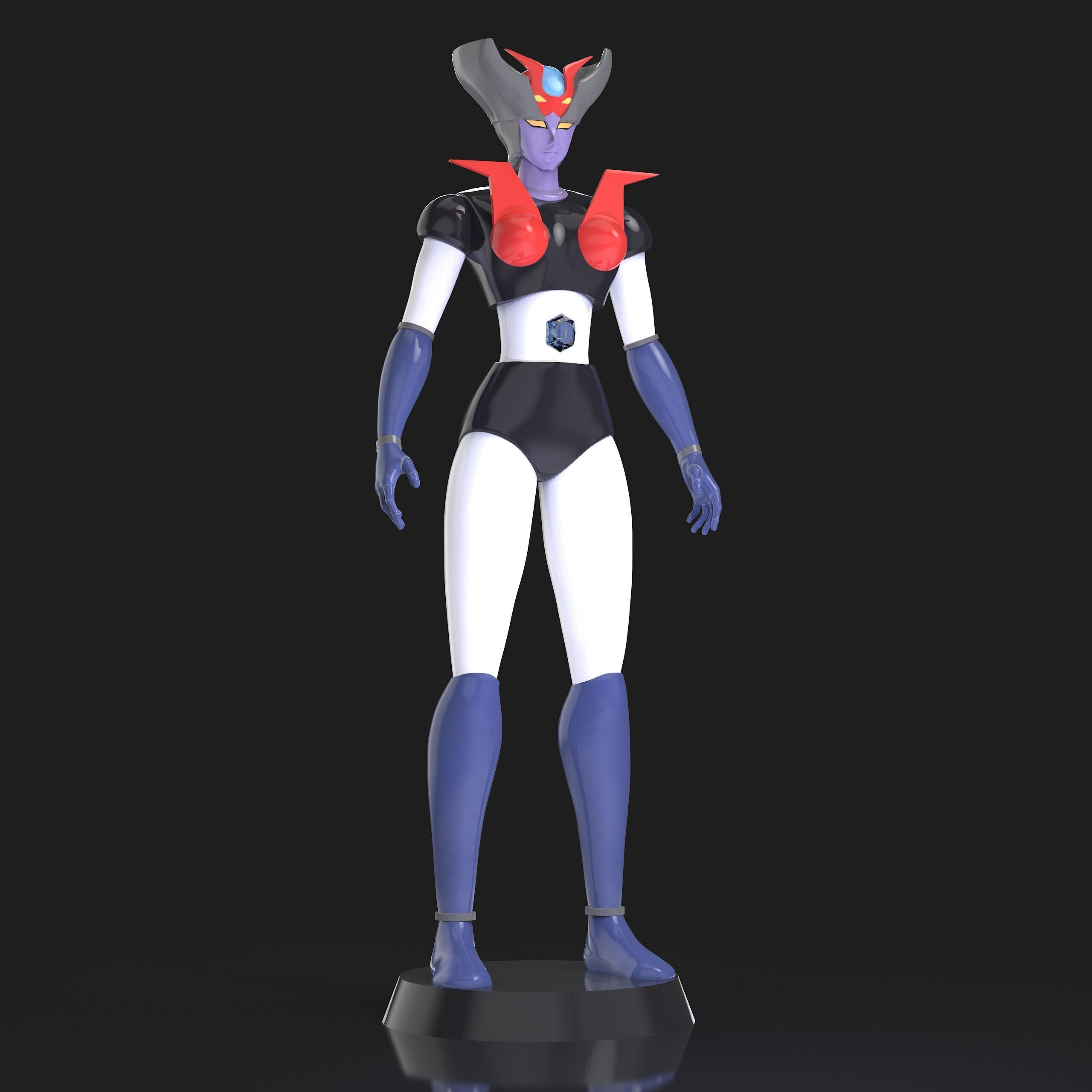 Minerva X Mazinger Z 3D print model_6