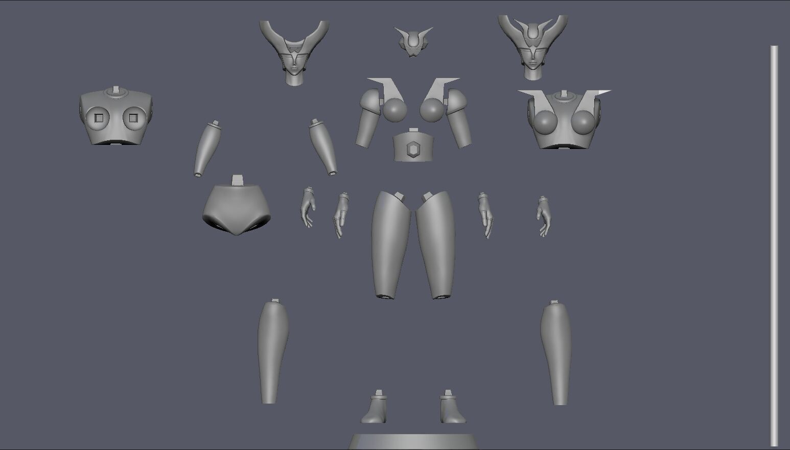 Minerva X Mazinger Z 3D print model_13